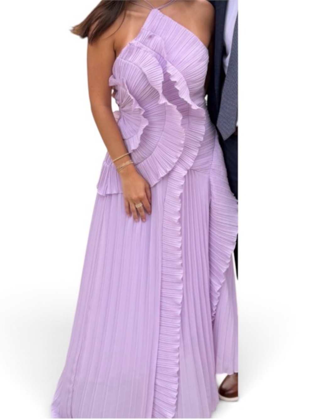 Women's Elegant Halter Chiffon Gown